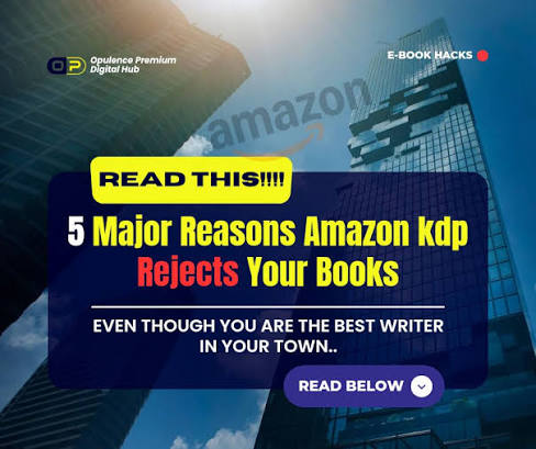 5 Common KDP Formatting Mistakes That Get Books Rejected